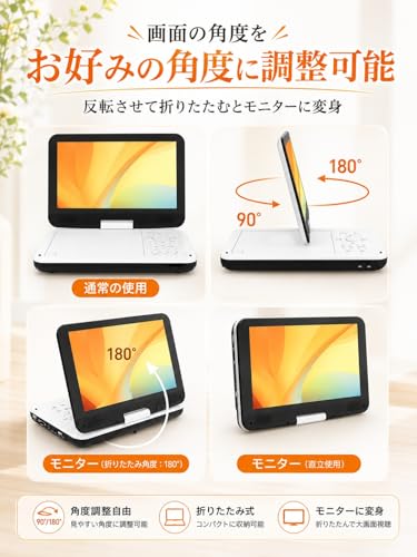 VOSCORDER - ポータブルDVDプレーヤー PD102 の評価 | SHOPSTAFF